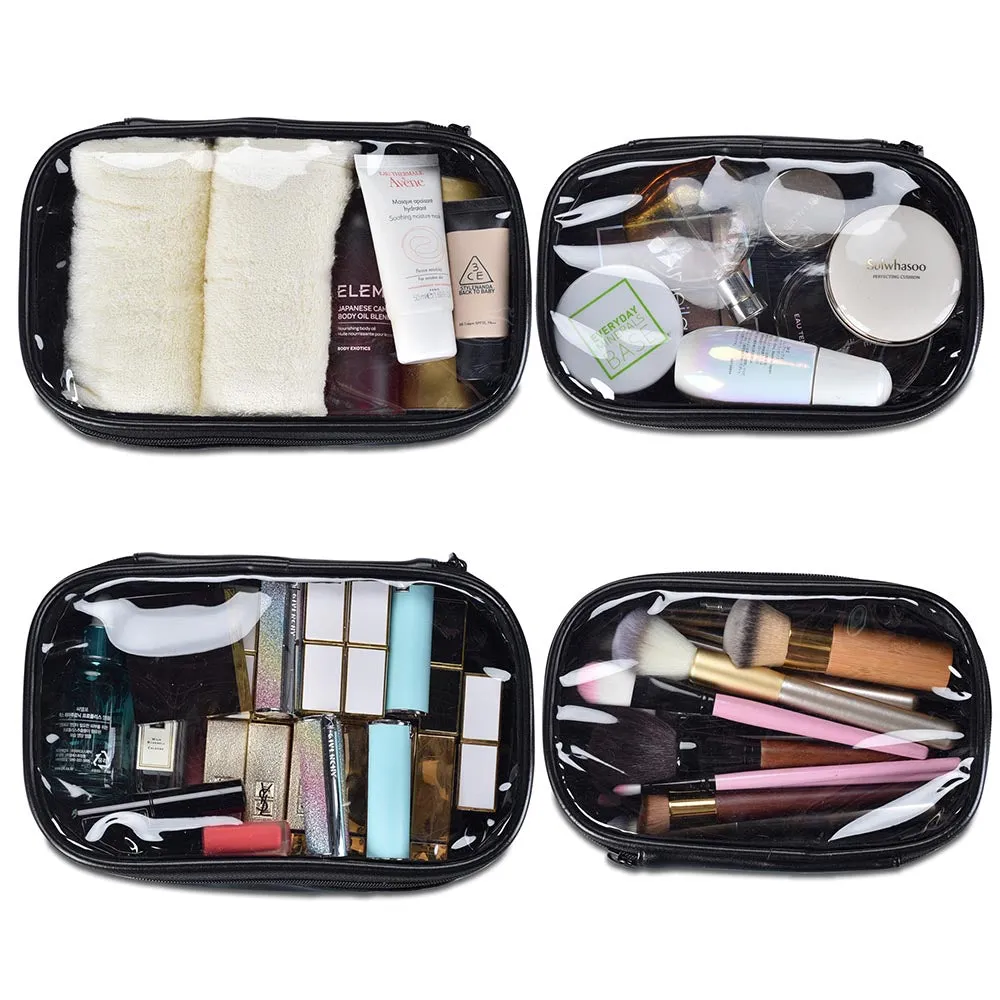 Byootique Makeup Travel Backpack w/ 4 Pouches